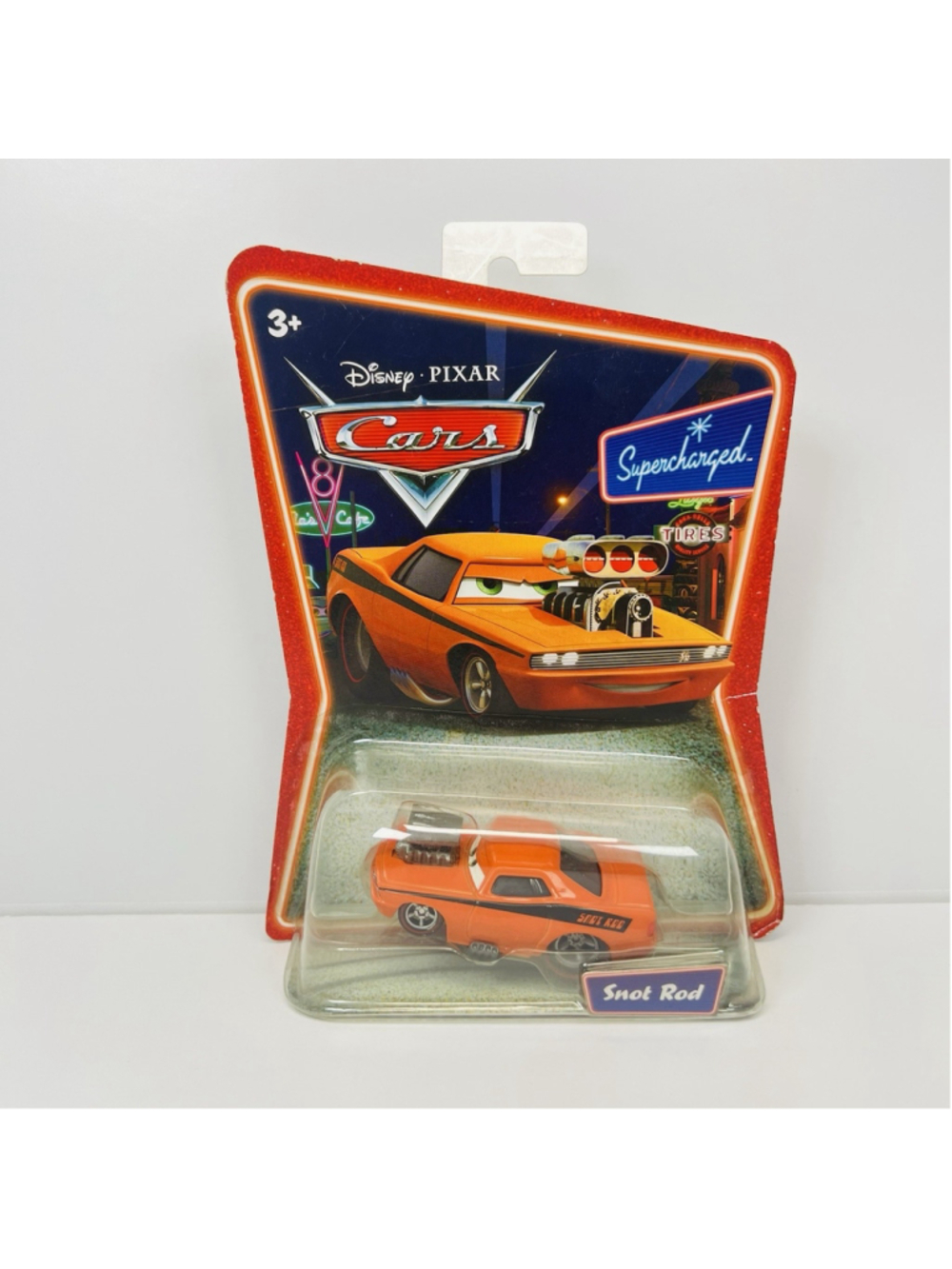 Mattel Disney Pixar Cars Supercharged 1:55 Scale Diecast Snot Rod NIP
